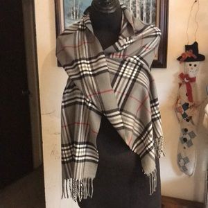 Scottish Plaid Cashmere Scarf
